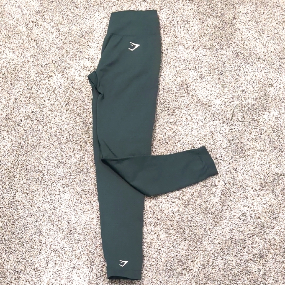Green Gymshark Leggings